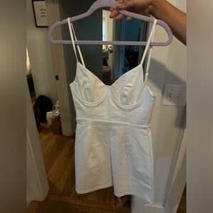 Princess Polly White Mini Dress NWT